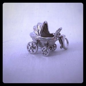 Origami Owl  dangle baby carriage